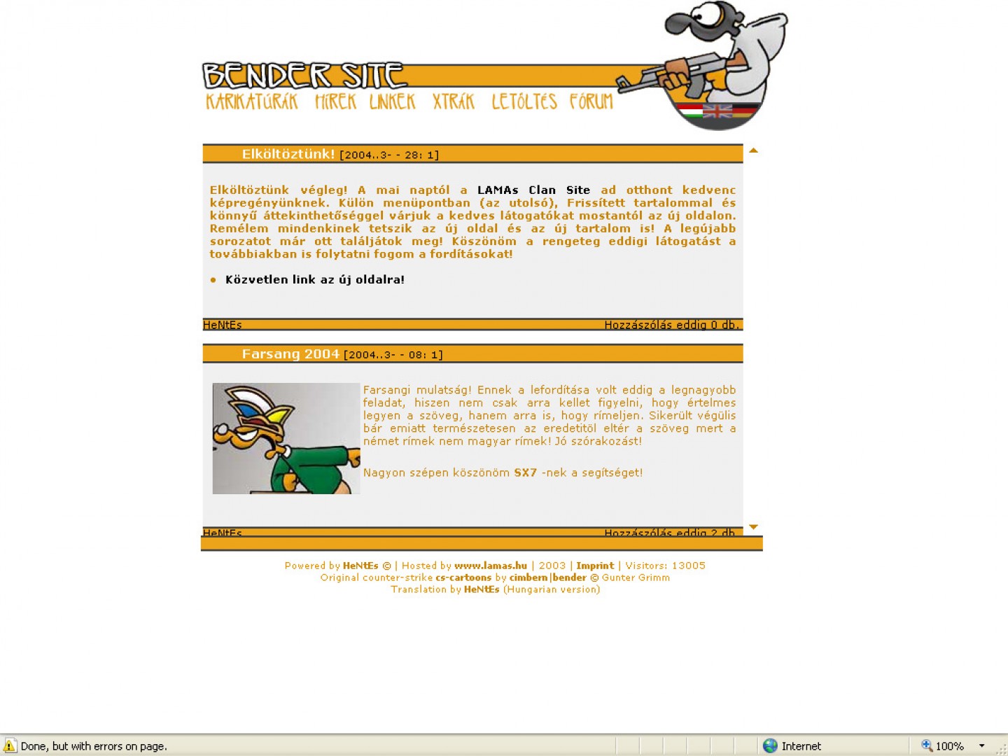 Bender Site