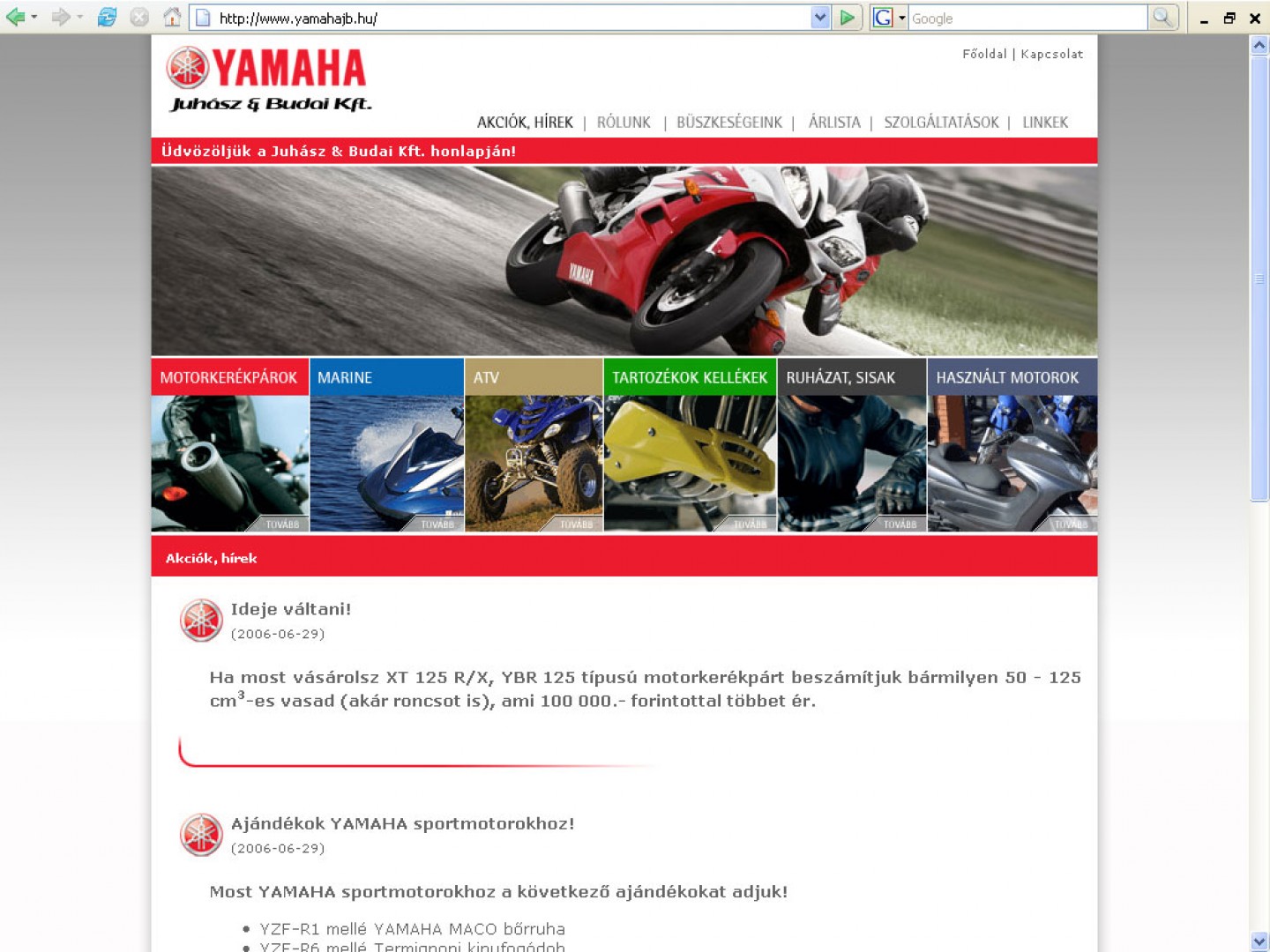 Yamaha Juhász & Budai