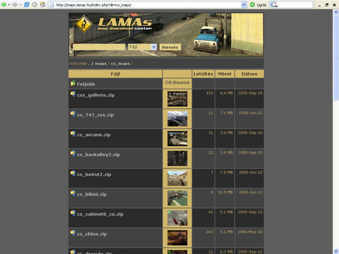 LAMAs Map Center