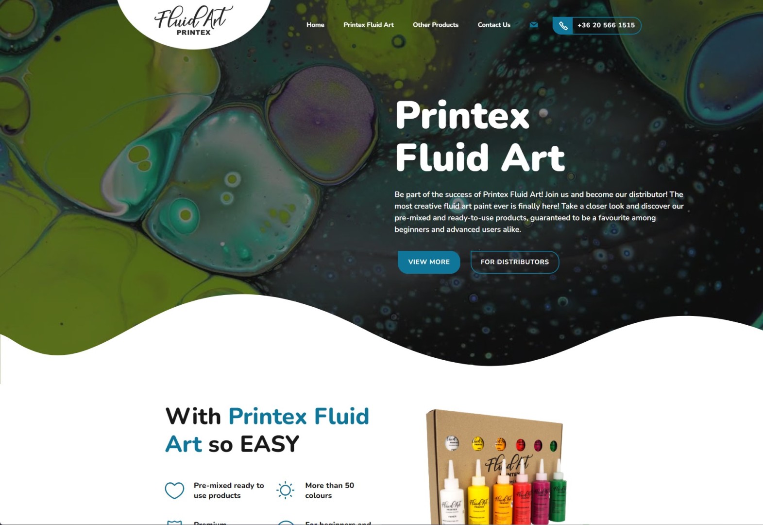 Printex Fluid Art