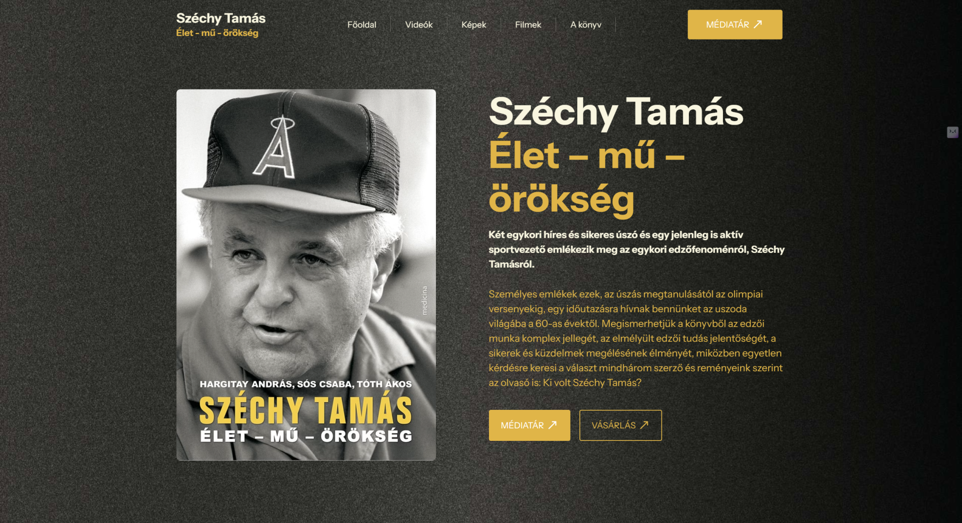 Széchy Tamás Élet – mű – örökség