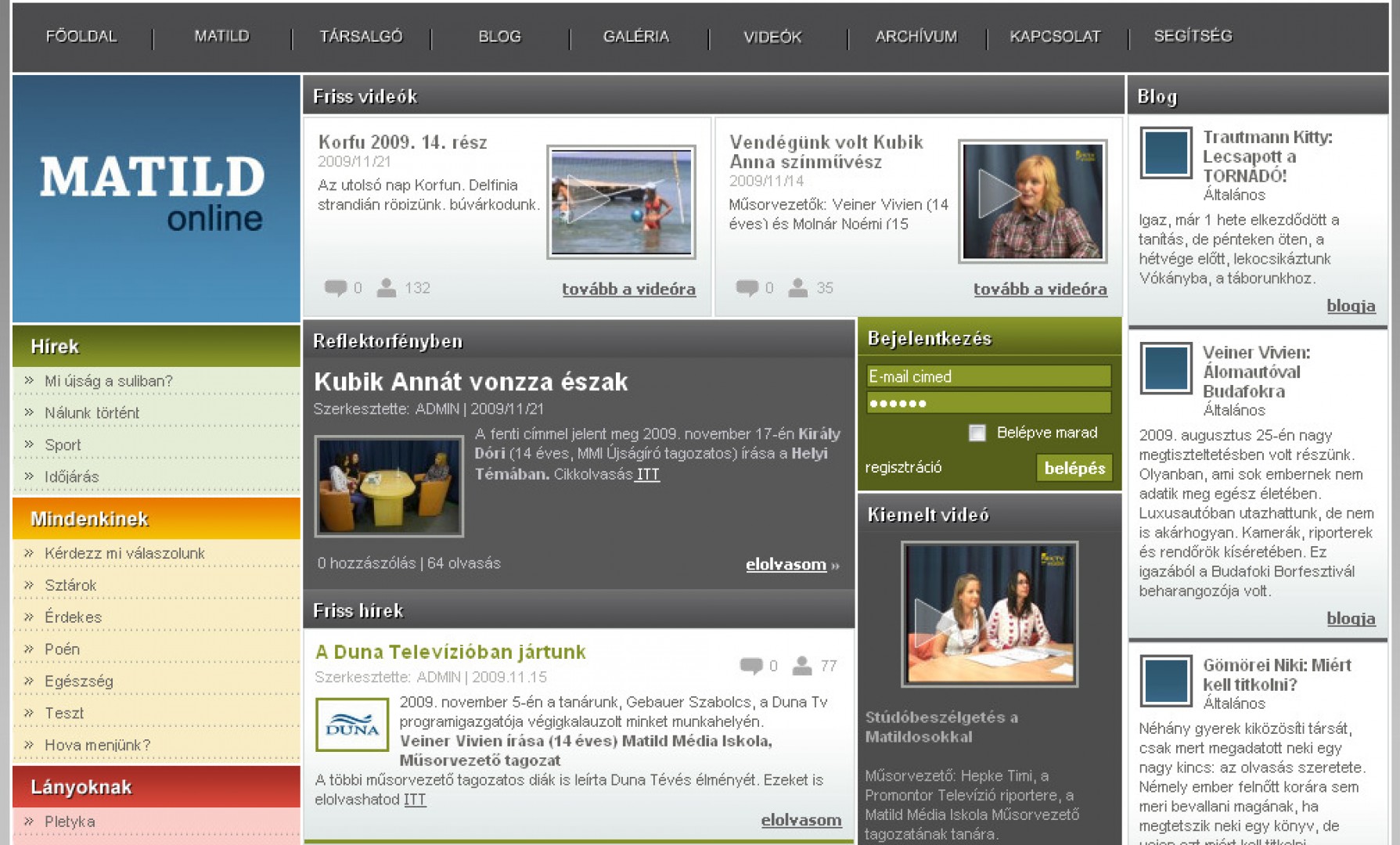 Matild Online