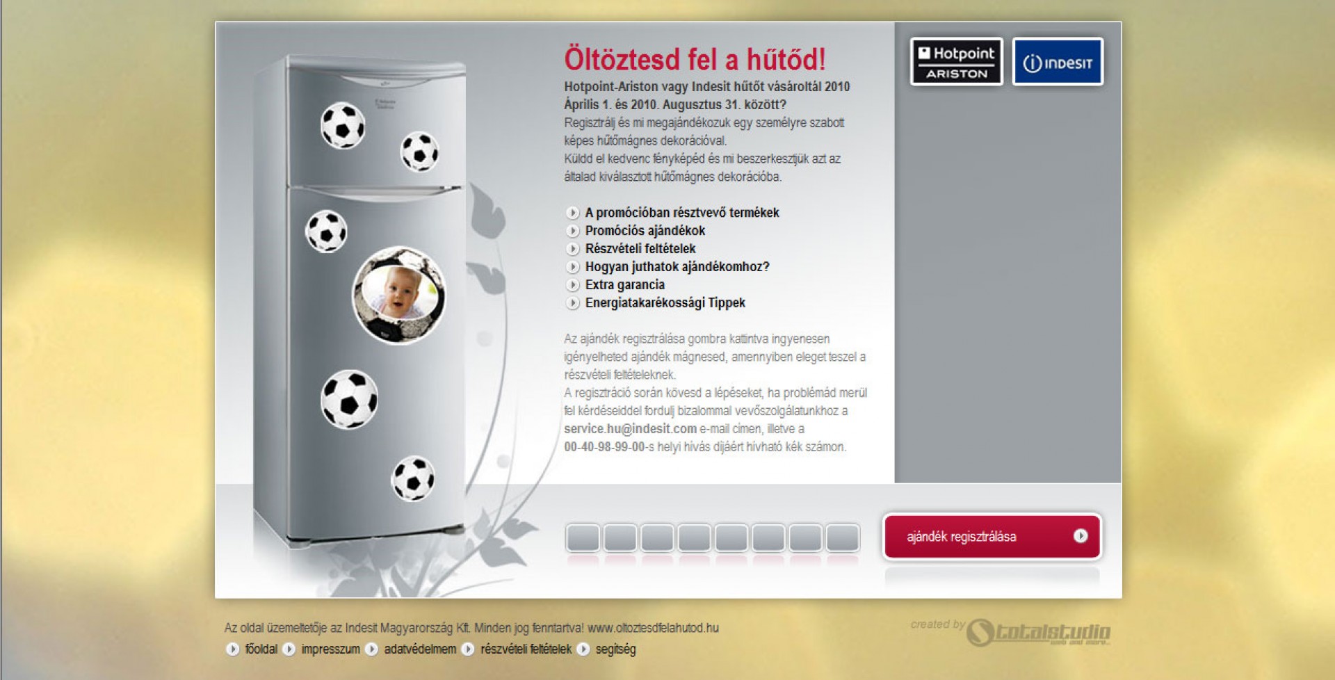 Oltoztesd fel a hűtőd!