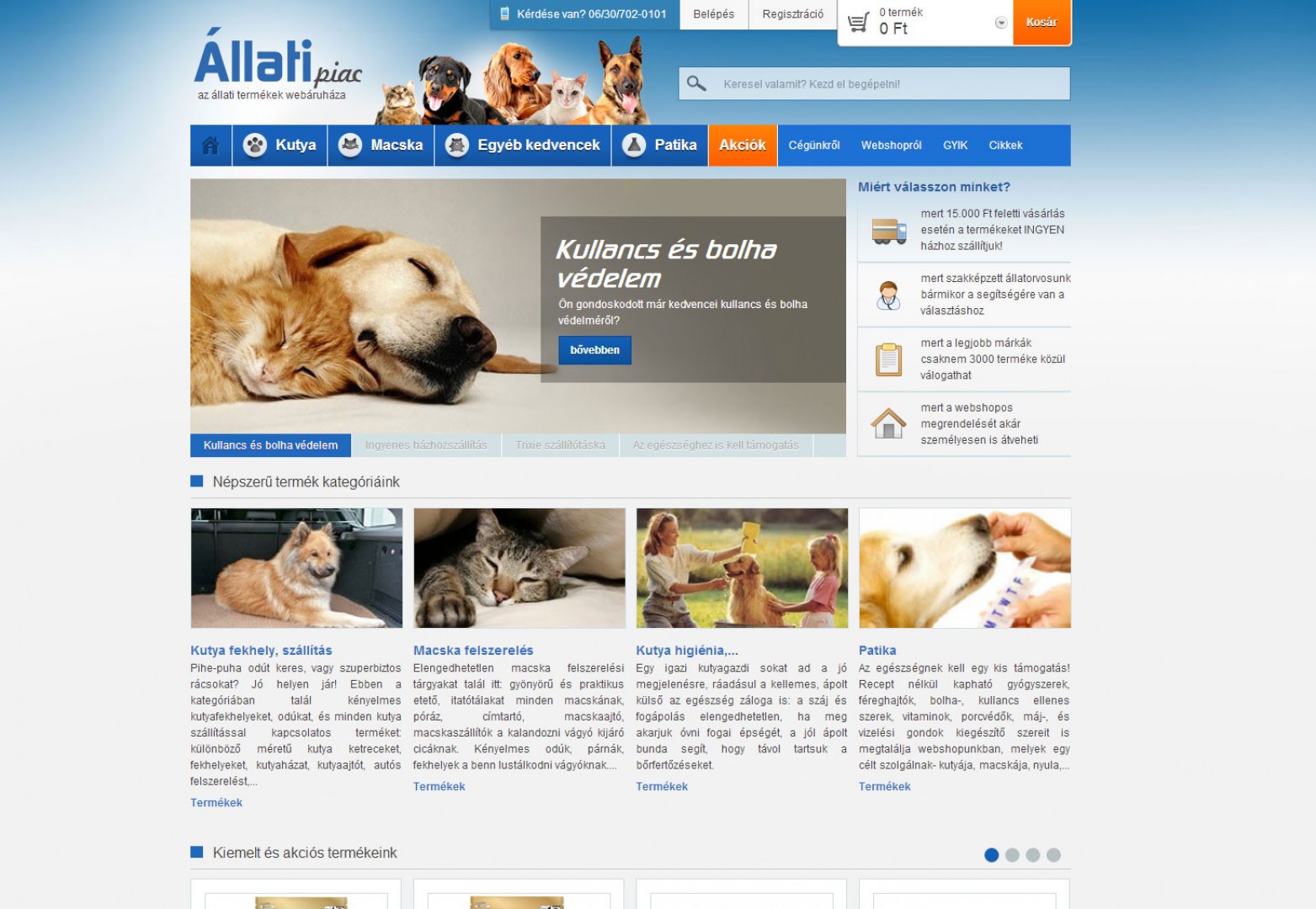 ÁllatiPiac webáruház
