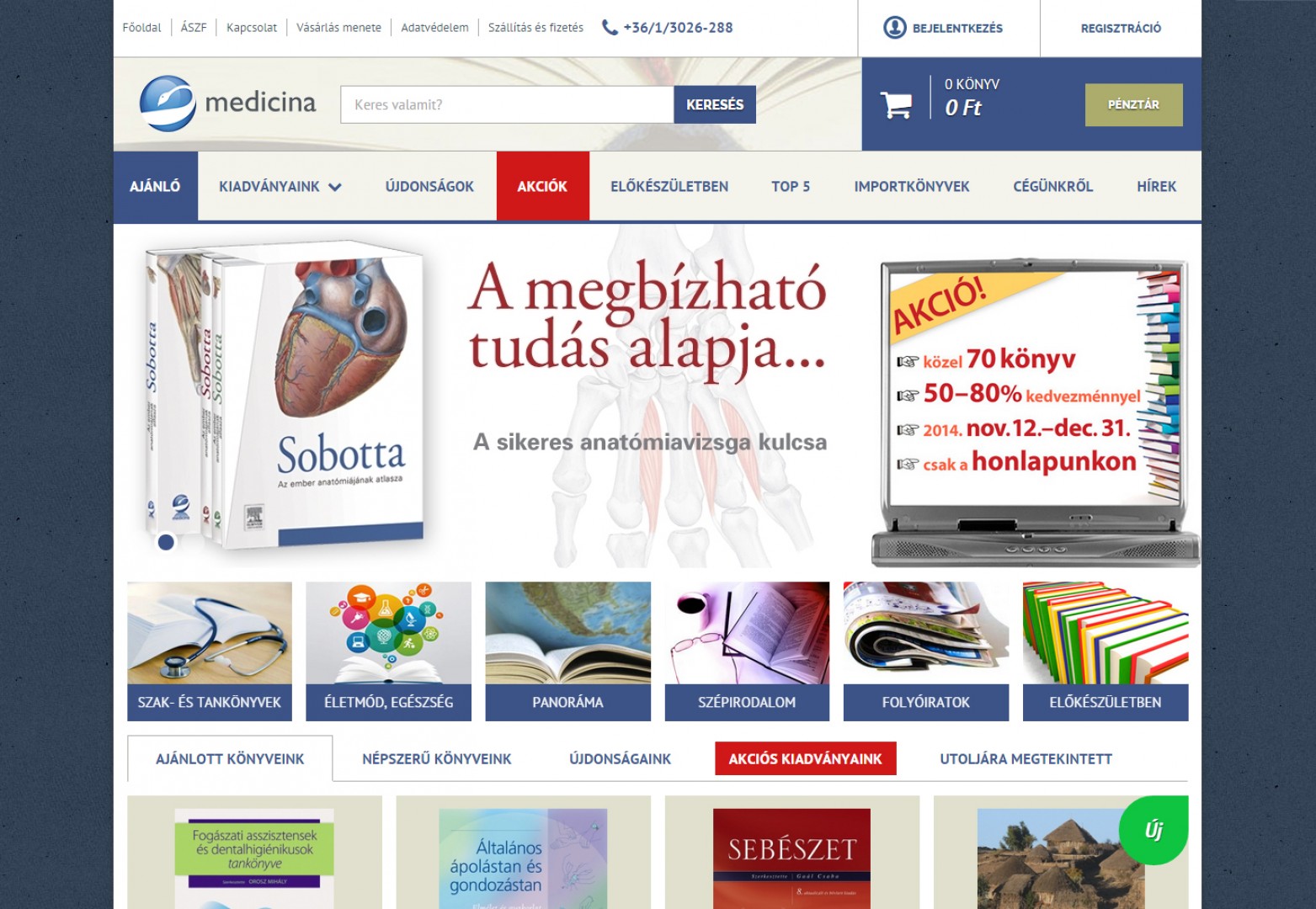 Medicina Webshop v2