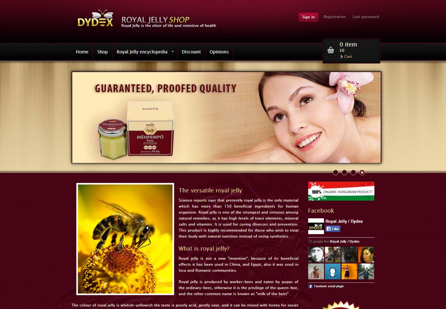 Royal Jelly Shop