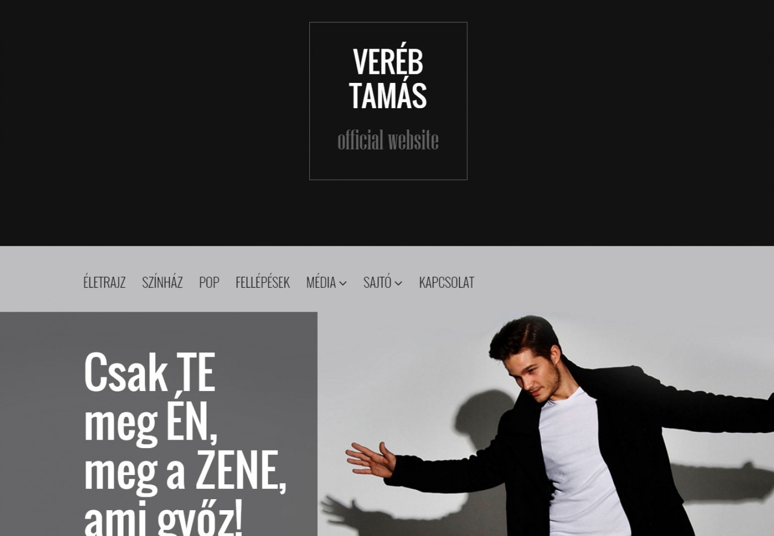 Veréb Tamás honlapja