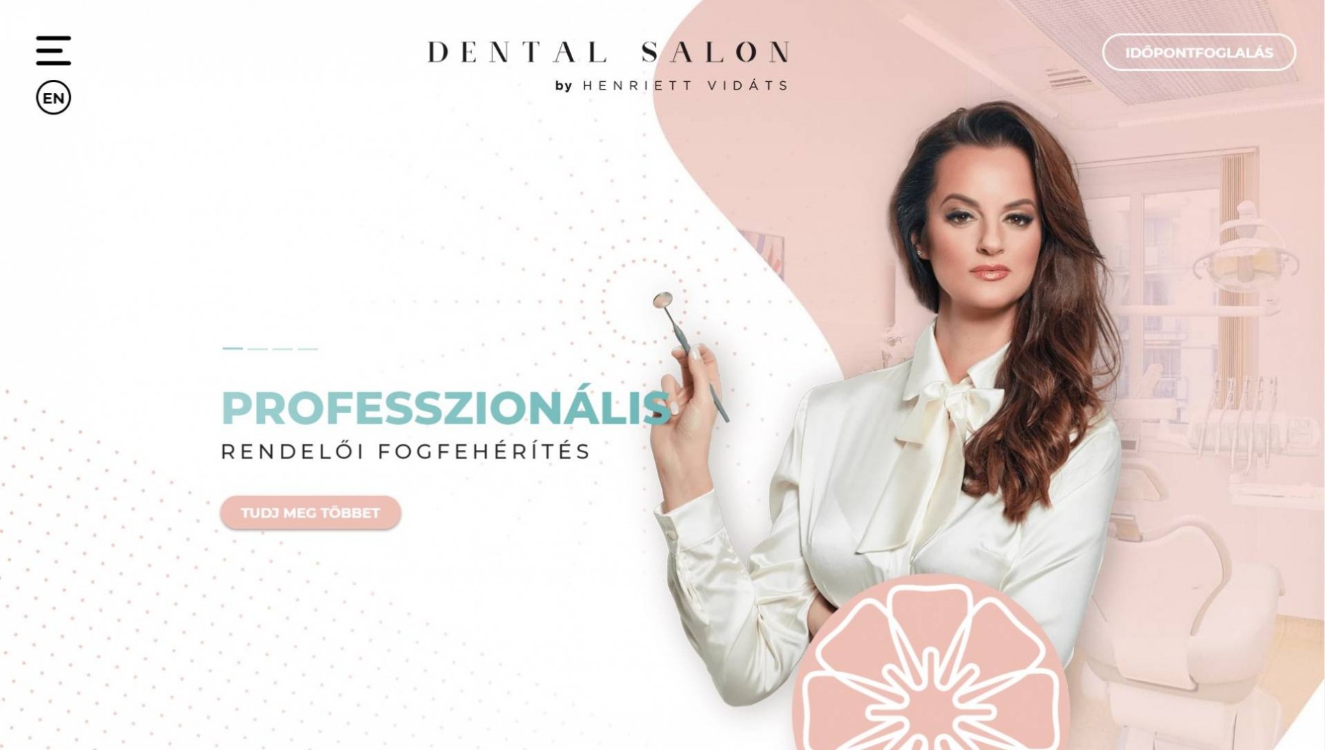 Fogászati honlap - Dental Salon