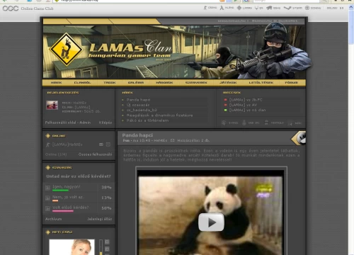 LAMAs Clan Site v5