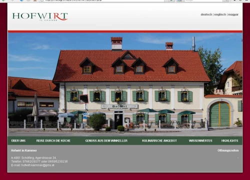 Hofwirt in Kammer 