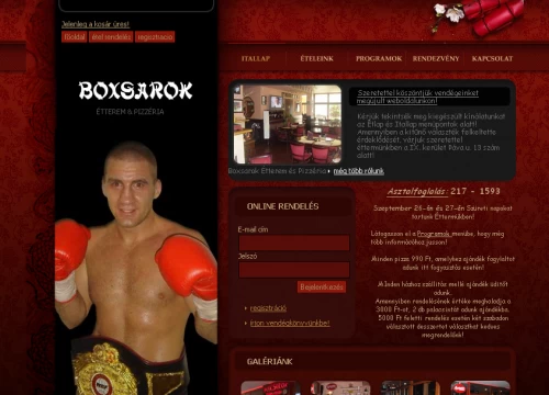 Boxsarok Étterem