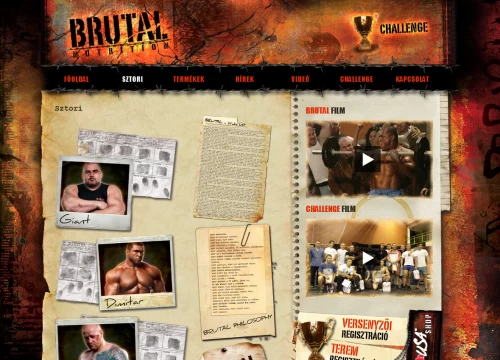 Brutal Nutrition és Challenge