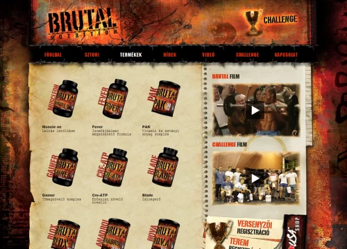Brutal Nutrition és Challenge