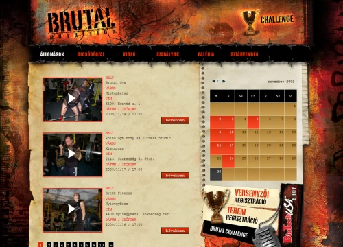 Brutal Nutrition és Challenge