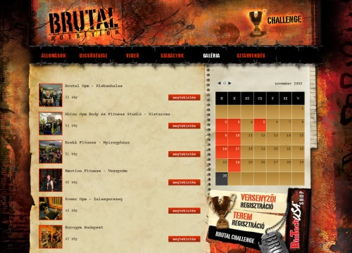 Brutal Nutrition és Challenge