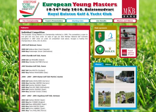 European Young Masters