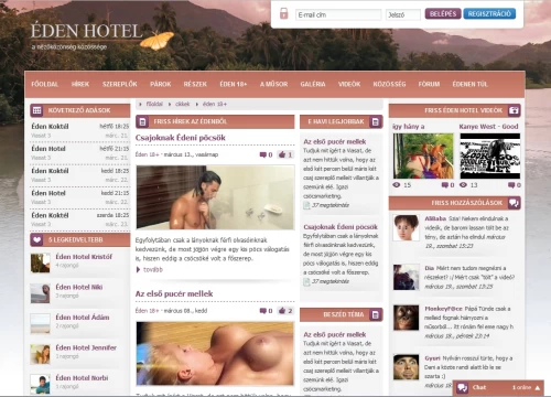 Éden Hotel Rajongói oldal
