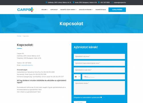 Epülettakarítás