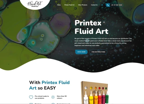 Printex Fluid Art