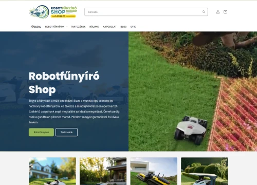 Robotfűnyíró Shop