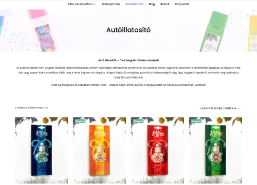 Mosóparfüm webshop