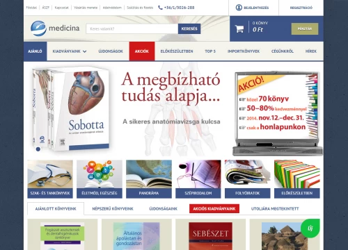 Medicina Webshop v2