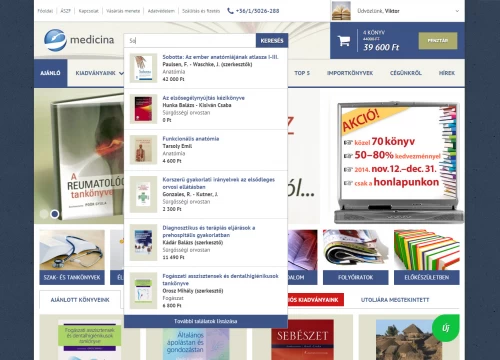 Medicina Webshop v2