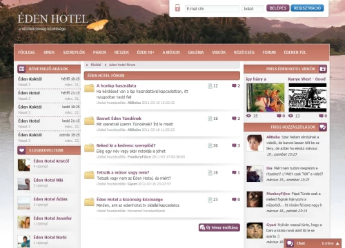 Éden Hotel Rajongói oldal