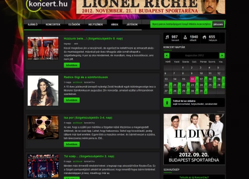 Koncert.hu v2