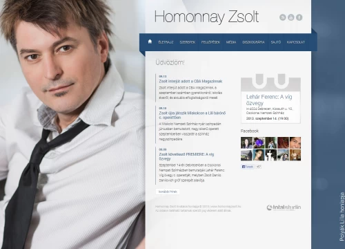 Homonnay Zsolt honlapja
