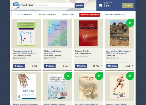 Medicina Webshop v2