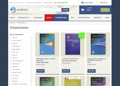 Medicina Webshop v2