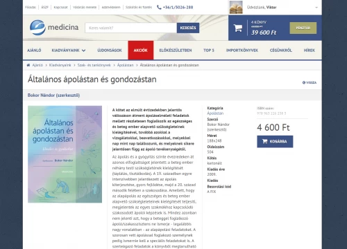 Medicina Webshop v2