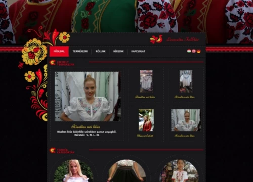 Magyar folklór webshop