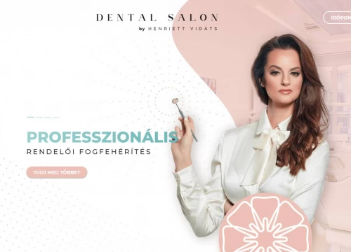 Fogászati honlap - Dental Salon