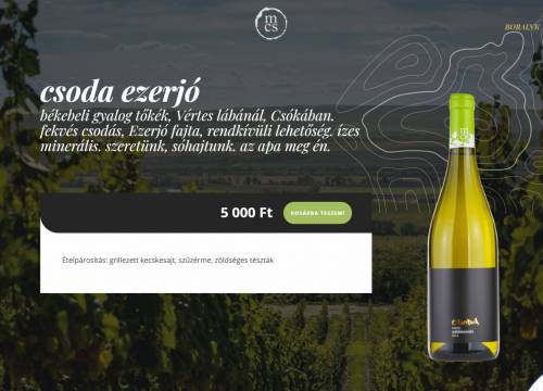 mikloscsabi bor webáruház