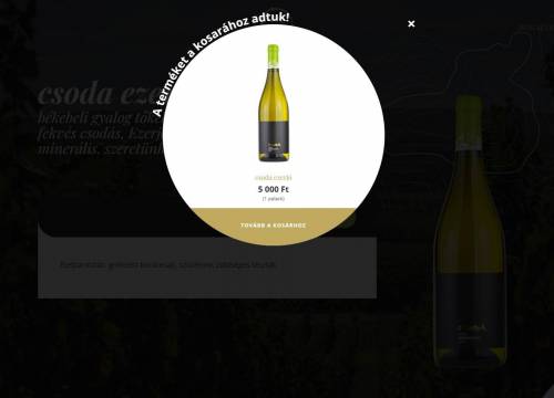 mikloscsabi bor webáruház