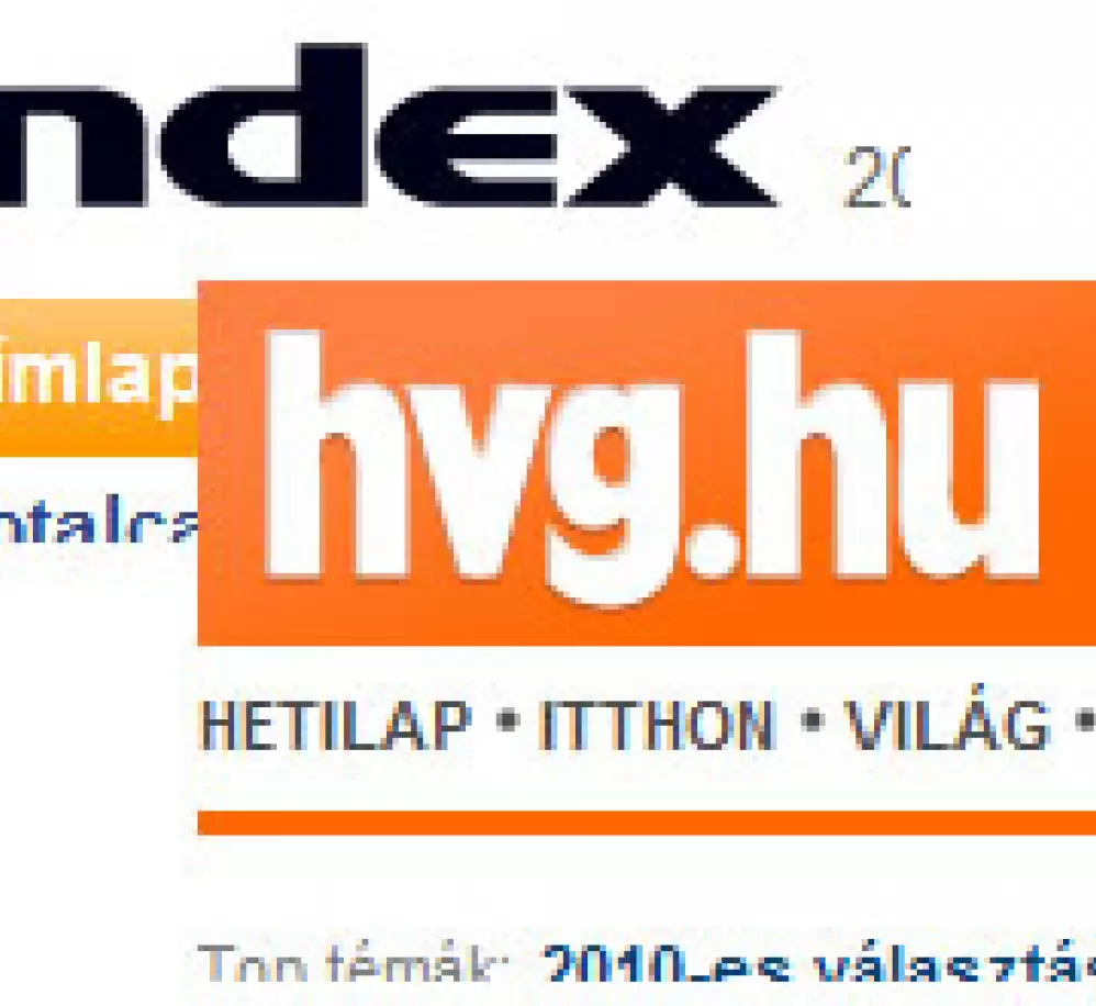 Index vs HVG grafikai viszonyban