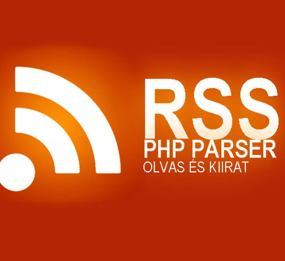 RSS olvasó és megjelenítő PHP script