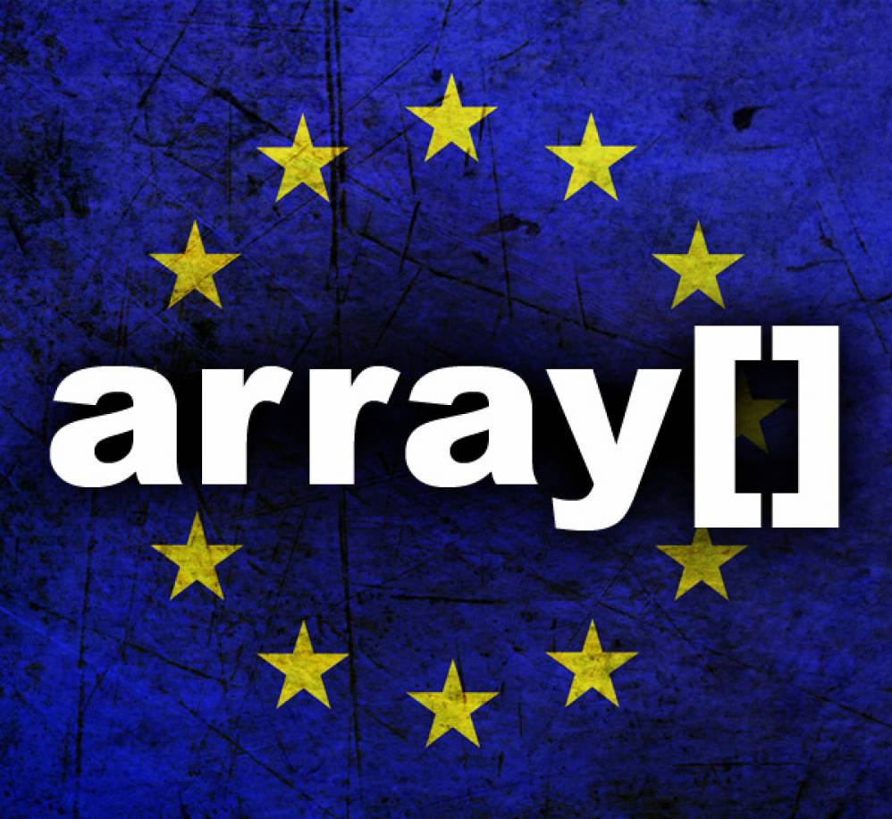 Európa országai PHP tömbben