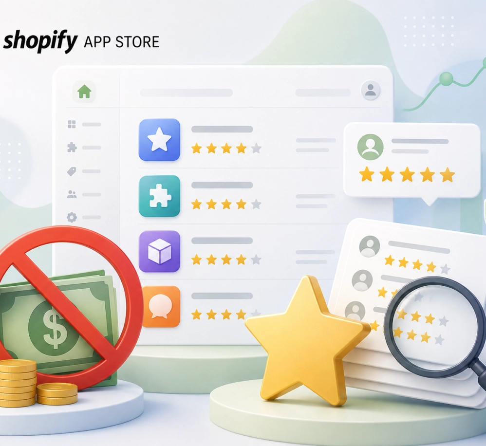 Ezzel mindenki nyer! Vége a megvásárolt csillagoknak a Shopify az App Store értékeléseiben.