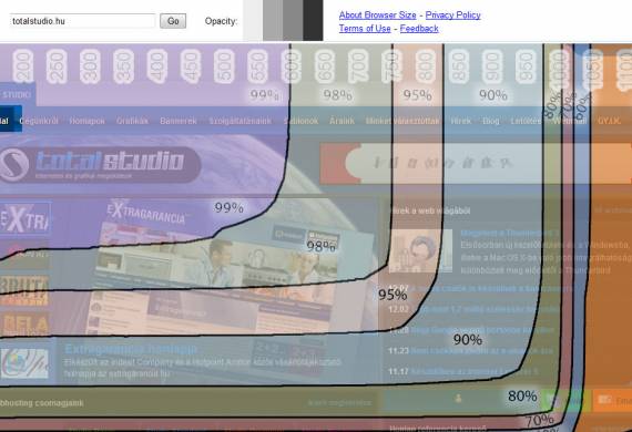 Itt a Google Browser Size