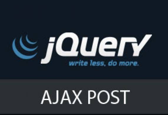 AJAX POST jQuery-vel